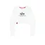 Basic Cropped LS - white