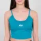 Basic Crop-Top SL Woman - blue lagoon