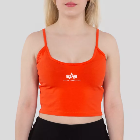 Basic Crop-Top SL Woman - atomic red Basic Crop-Top SL Woman - atomic red
