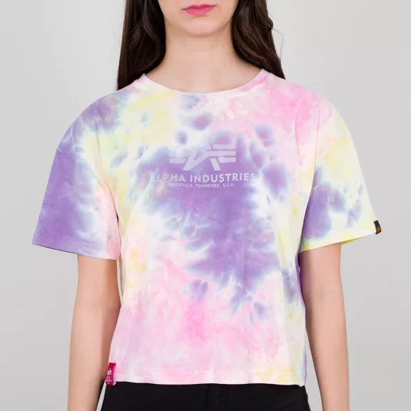 Basic T Batik COS Woman - purple batik Basic T Batik COS Woman - purple batik