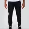 Cotton Twill Jogger - black