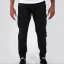 Cotton Twill Jogger - black