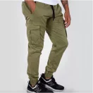 Cotton Twill Jogger - olive Cotton Twill Jogger - olive