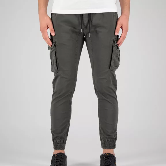 Cotton Twill Jogger - greyblack Cotton Twill Jogger - greyblack