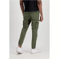 Cotton Twill Jogger - dark olive