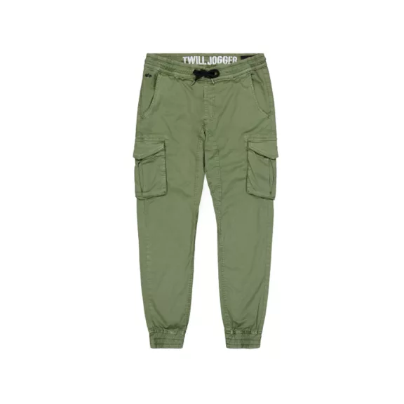Cotton Twill Jogger - vintage green Cotton Twill Jogger - vintage green