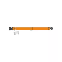 Basic Dog-Tag Collar - alpha orange
