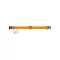 Basic Dog-Tag Collar - alpha orange