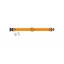 Basic Dog-Tag Collar - alpha orange