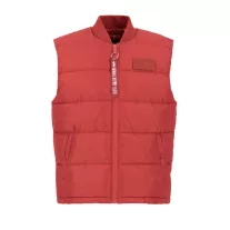 Puffer Vest LW - mars red