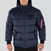 Hooded Puffer Alpha FD - replica blue