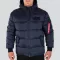 Hooded Puffer Alpha FD - replica blue
