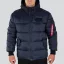 Hooded Puffer Alpha FD - replica blue