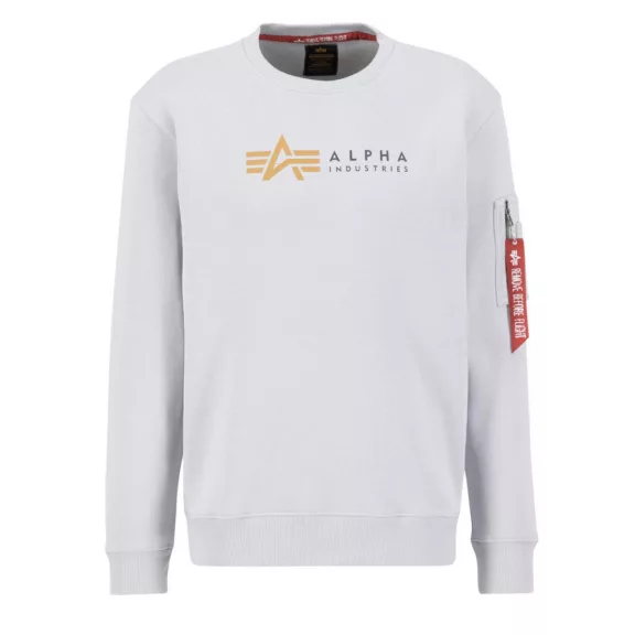 Alpha Label Sweater - pastel grey Alpha Label Sweater - pastel grey