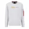 Alpha Label Sweater - pastel grey