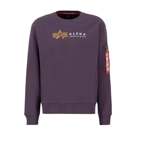 Alpha Label Sweater - plum Alpha Label Sweater - plum