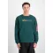 Alpha Label Sweater - force green