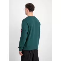 Alpha Label Sweater - force green
