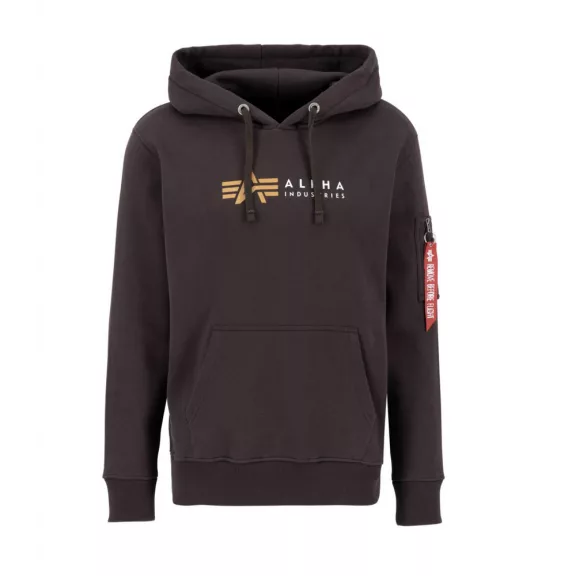 Alpha Label Hoody - hunter brown Alpha Label Hoody - hunter brown