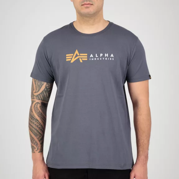 Alpha Label T - greyblack Alpha Label T - greyblack