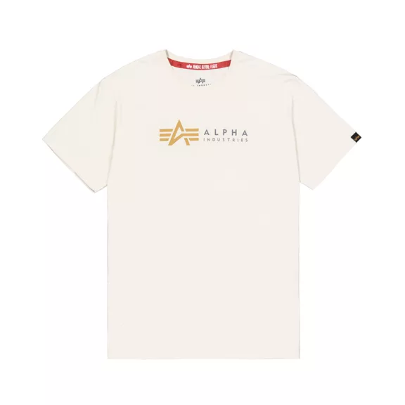 Alpha Label T - vintage white Alpha Label T - vintage white