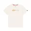 Alpha Label T - vintage white