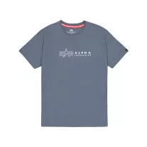 Alpha Label T - denim blue