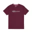 Alpha Label T - dark cherry