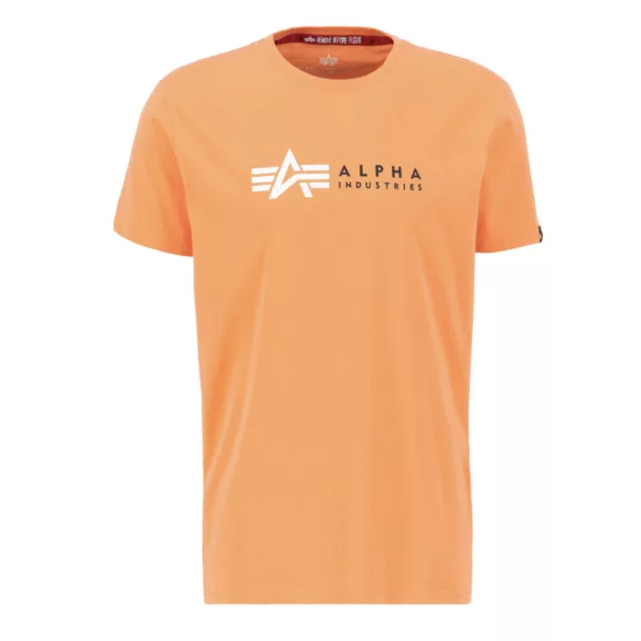 Alpha Label T - tangerine Alpha Label T - tangerine