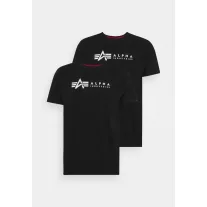 Alpha Label T 2 Pak - black