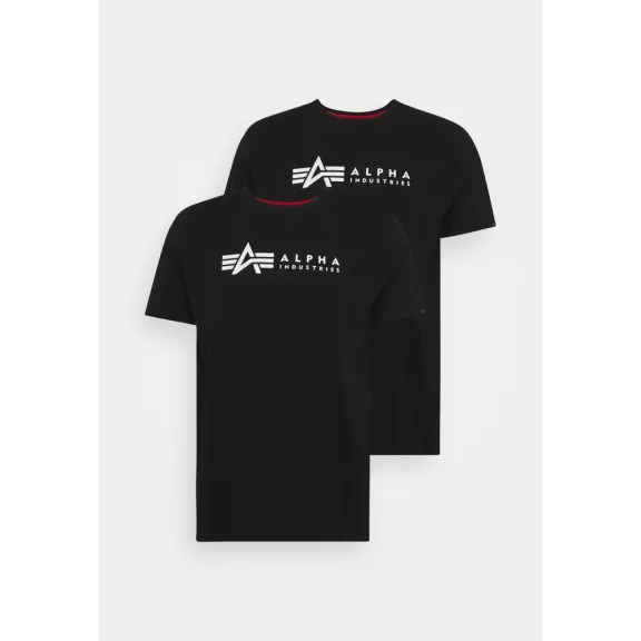 Alpha Label T 2 Pak - black Alpha Label T 2 Pak - black