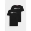 Alpha Label T 2 Pak - black