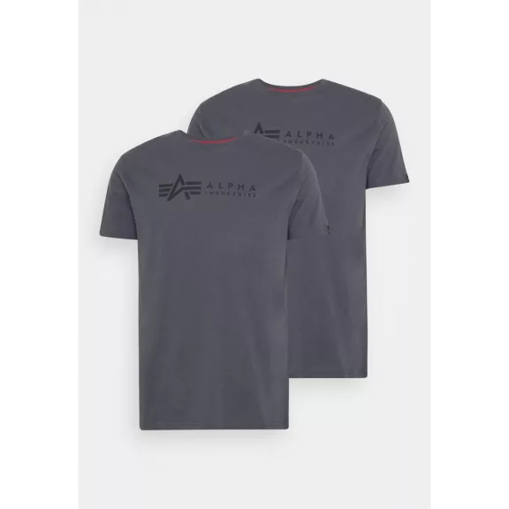 Alpha Label T 2 Pak - greyblack/black Alpha Label T 2 Pak - greyblack/black