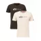 Alpha Label T 2 Pak - black olive/jet stream white