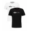 Alpha Label T 2 Pak - black/white