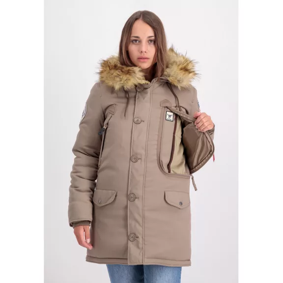 Polar Jacket Woman - taupe Polar Jacket Woman - taupe
