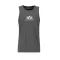 Basic Tank - charcoal heather/white