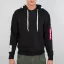 Alpha Hoody - black