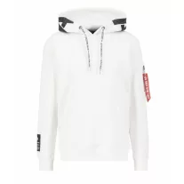 Alpha Hoody - white/black