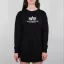 Basic Long Sweater OS Woman - black