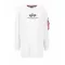 Basic Long Sweater OS Woman - white