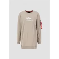 Basic Long Sweater OS Woman - vintage sand