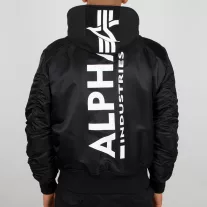 MA-1 ZH Backprint - black/white