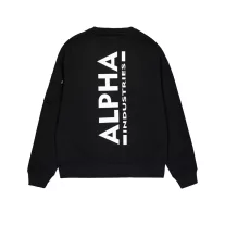 Back Print Sweatshirt - black