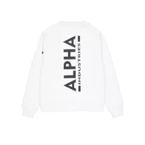 Back Print Sweatshirt - white
