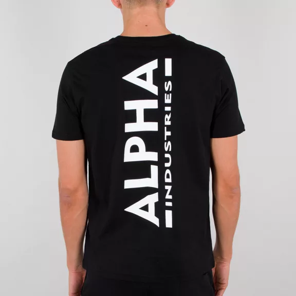 Backprint T - black Backprint T - black