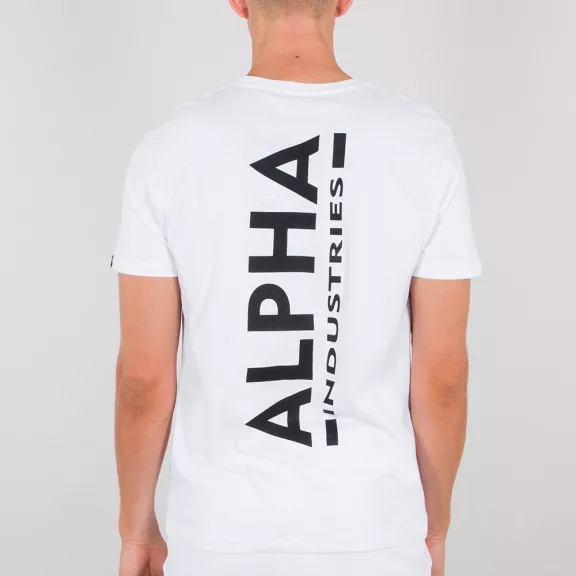 Backprint T - white Backprint T - white