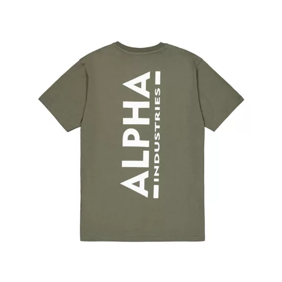 Backprint T - dark olive Backprint T - dark olive