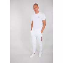 Backprint T - white/red