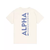 Backprint T - vintage white